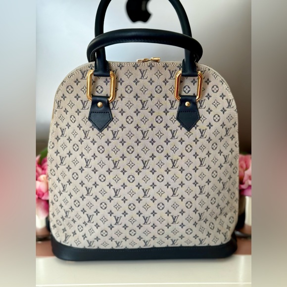 Louis Vuitton Handbags - 🎁Giftaway item🎁Louis Vuitton Alma Haut Monogram Mini Lin Bag